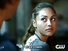 Bodily bent scene distance from (The 100) T.V manacle 2