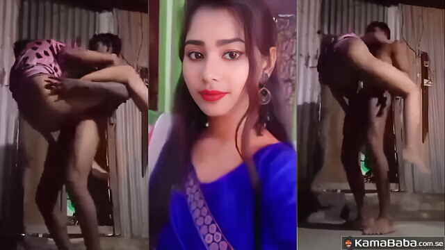 Gaon Ke Kamre Mein Pink Top Wali Young Ladki Ko Uthakar Standing Position Rough Chudai sex