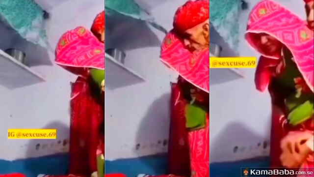 Ghar Ke Kone Mein Pink Dupatta Odhkar Khadi Desi Bahu Ko Peeche Se Pakad Kar Mota Lund Pel Diya
